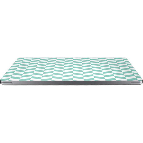 Blue White Chevron Universal Laptop 11in (8.8 x 6.2in) Skin